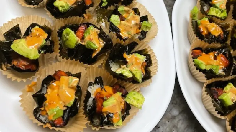 Sushi bites Sushi bites