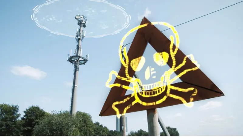 Dangerous EMF Radiation Communication Tower