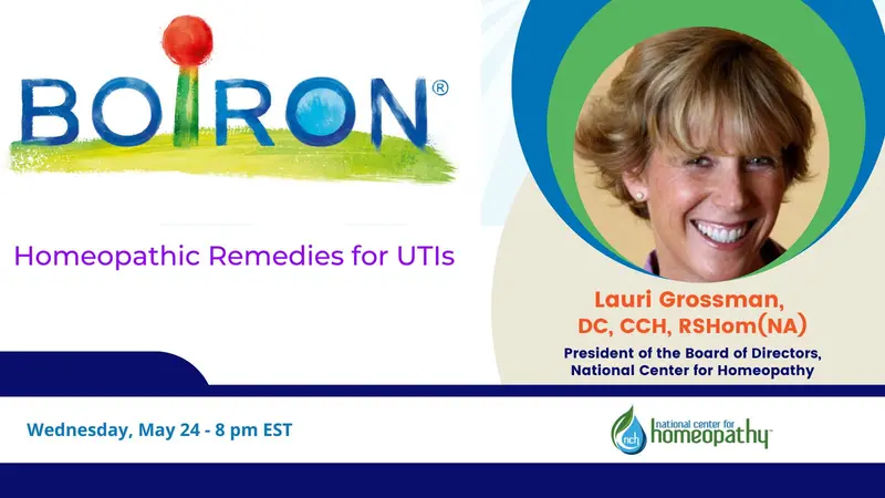 Homeopathic Remedies for UTIs Boiron Banner Image