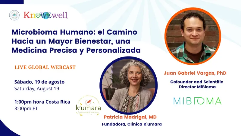 Microbioma Humano: el Camino Hacia un MayorBbienestar, una Medicina Precisa y Personalizada Banner: Microbioma Humano: el Camino Hacia un MayorBbienestar, una Medicina Precisa y Personalizada
