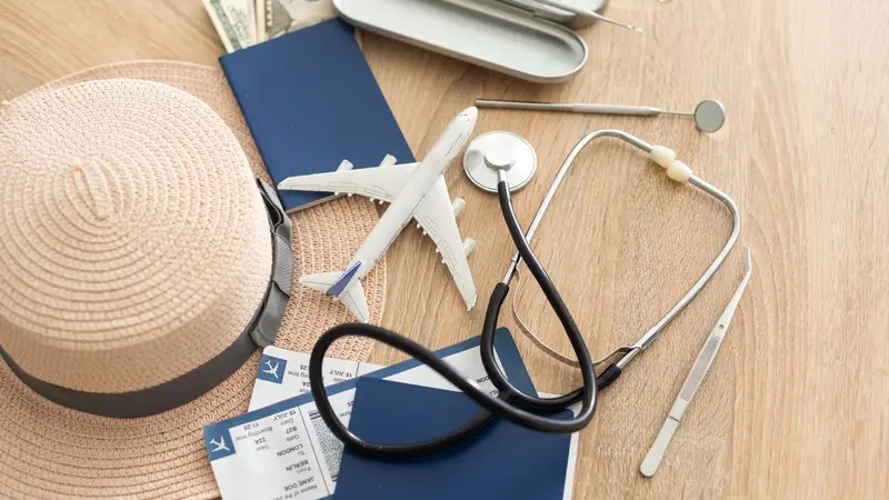 Medical tourism concept Medical tourism concept