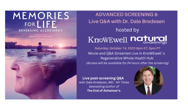 Memories for Life: Post Screening Discussion Memories for Life: Post Screening Discussion