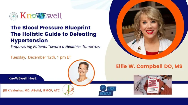 Banner: The Blood Pressure Blueprint: The Holistic Guide to Defeating Hypertension: Empowering Patients Toward a Healthier Tomorrow