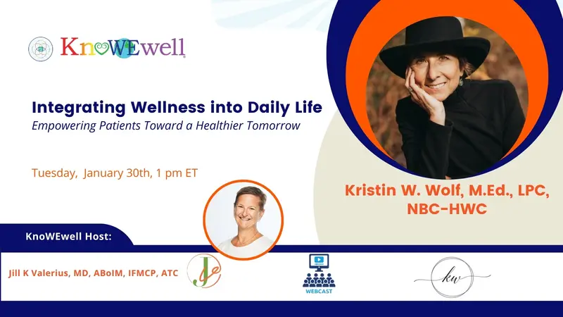Integrating Wellness into Daily Life Banner: Integrating Wellness into Daily Life
