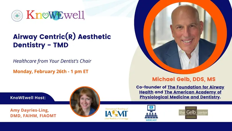 Airway Centric Aesthetic Dentistry - TMD Banner: Airway Centric Aesthetic Dentistry - TMD