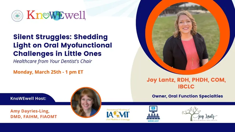 Banner: Silent Struggles - Shedding Light on Oral Myofunctional Challenges in Little Ones