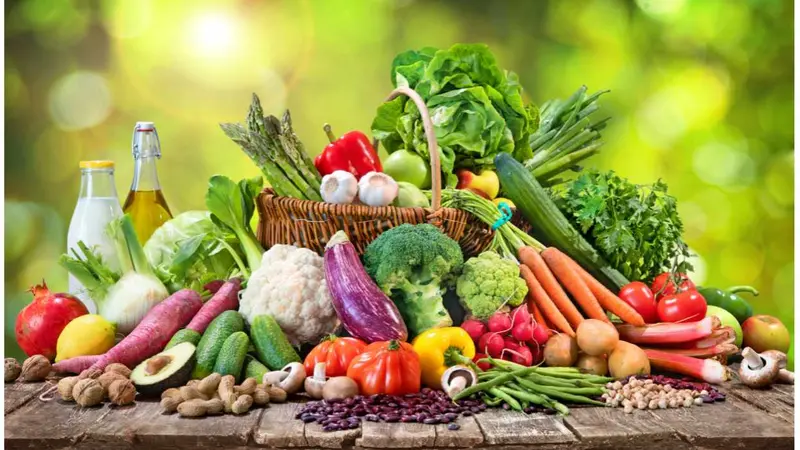 Organic vegetables 