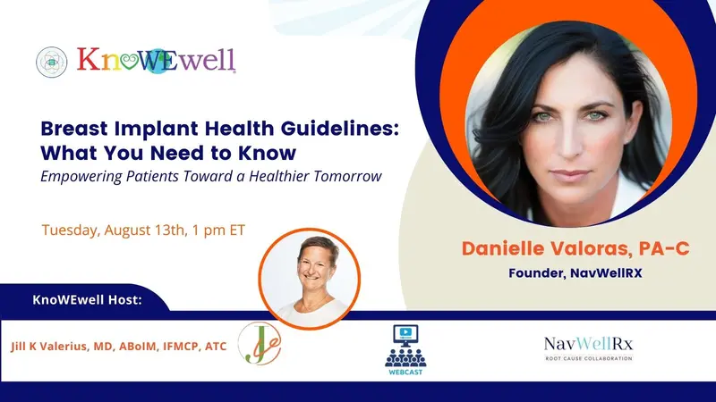 Breast Implant Health Guidelines, What You Need to Know: Empowering Patients Toward a Healthier Tomorrow Banner: Breast Implant Health Guidelines, What You Need to Know: Empowering Patients Toward a Healthier Tomorrow