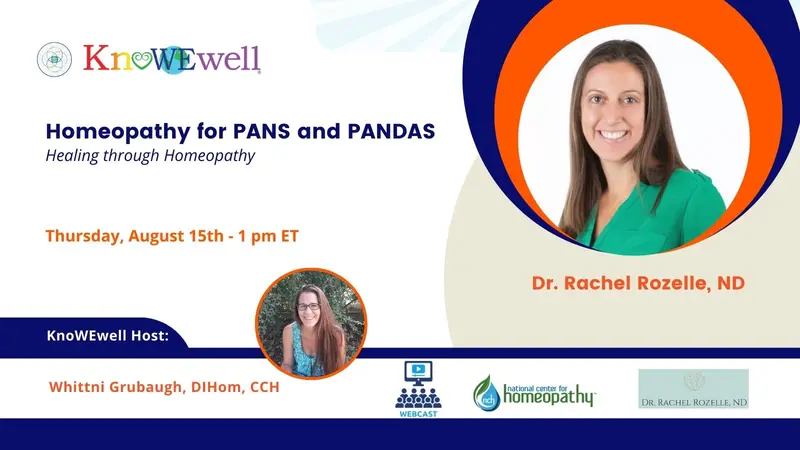 Healing Through Homeopathy: Homeopathy for PANS and PANDAS Banner:Healing Through Homeopathy: Homeopathy for PANS and PANDAS