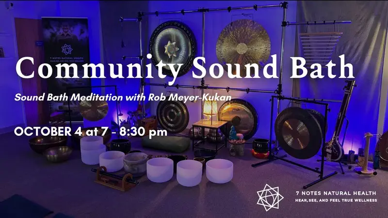 Community Sound Bath Community Sound Bath