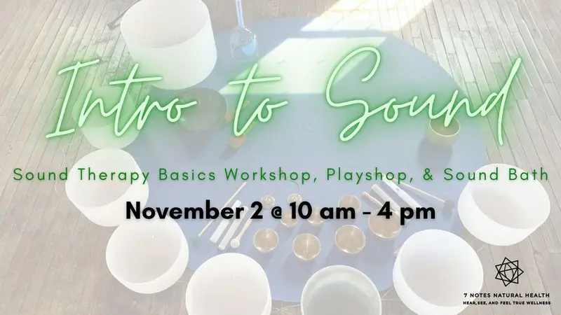 Sound Therapy Workshop Sound Therapy Workshop