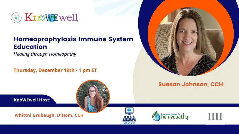 Healing Through Homeopathy: Homeoprophylaxis Immune System Education Banner: Healing Through Homeopathy: Homeoprophylaxis Immune System Education