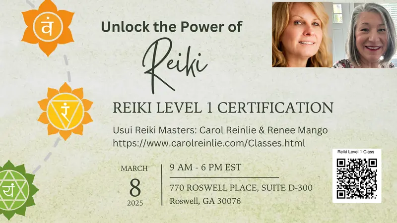 Reiki Level 1 Certification - Unlock the Power of Reiki Reiki Level 1