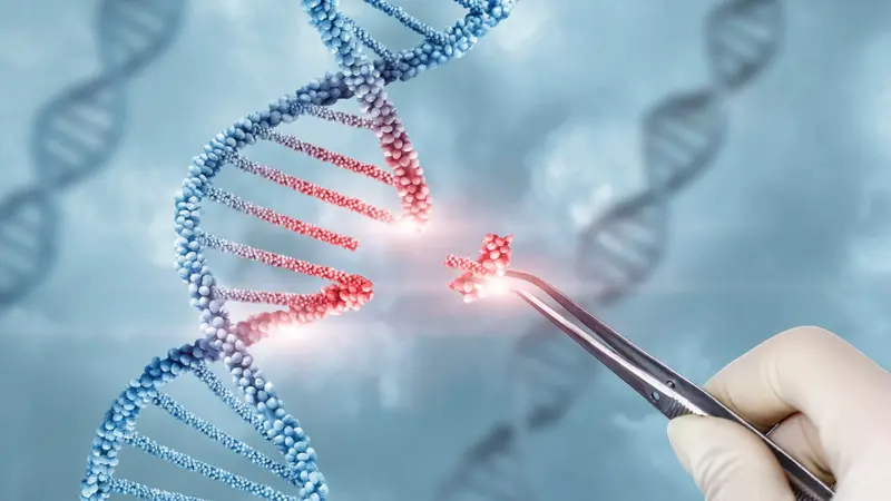 Concept of treatment and adjustment of DNA molecule. Concept of treatment and adjustment of DNA molecule.