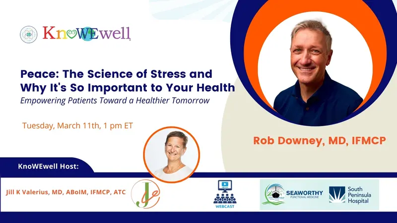 Empowering Patients Toward a Healthier Tomorrow: Peace: The Science of Stress and Why It's So Important to Your Health BAnner: Empowering Patients Toward a Healthier Tomorrow: Peace: The Science of Stress and Why It's So Important to Your Health