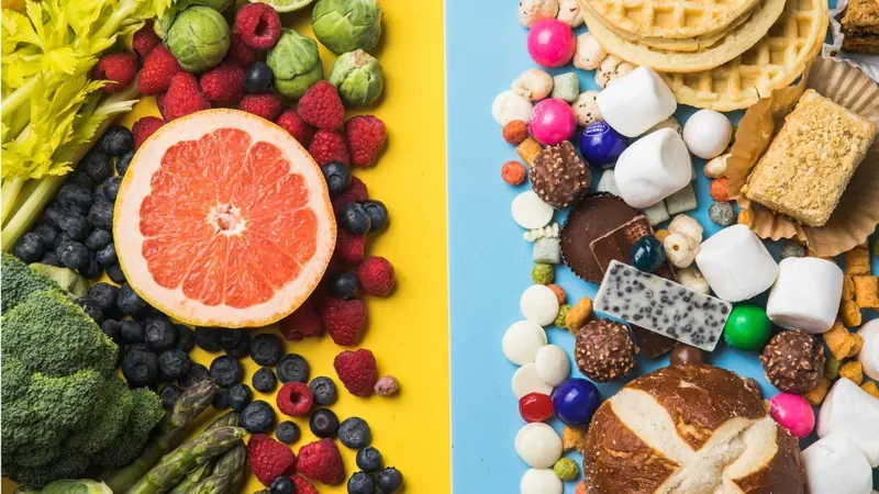 Health vs Junk Food Diets Health vs Junk Food Diets