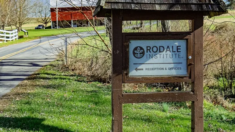 Rodale Institute Welcome Sign Rodale Institute Welcome Sign