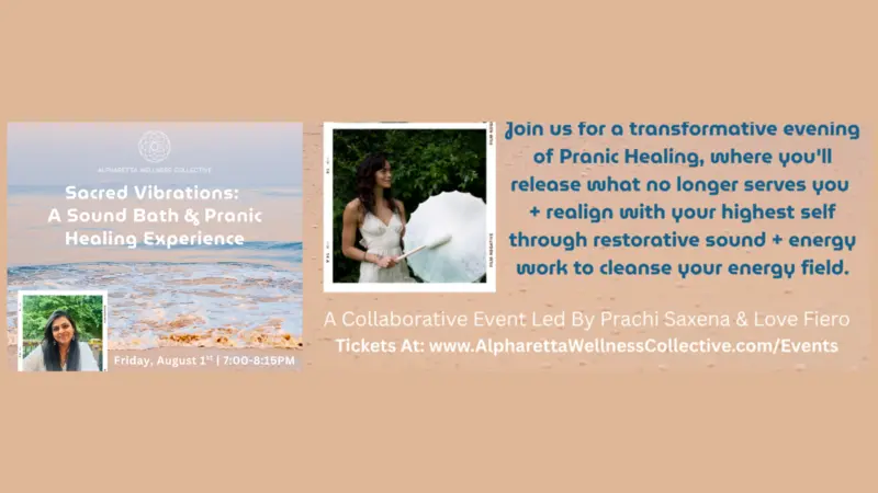 Sacred Vibrations: A Sound Bath & Pranic Healing Experience Sacred Vibrations