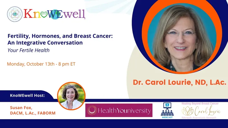 Fertility, Hormones, and Breast Cancer: An Integrative Conversation | Your Fertile Health Show