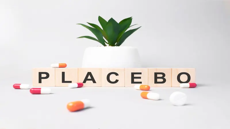 Placebo pills and plant Placebo pills and plant