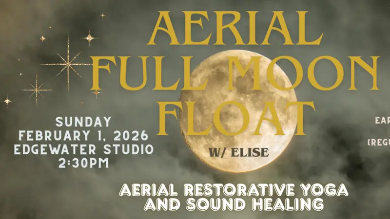 Aerial Restorative Yoga & Sound Healing
