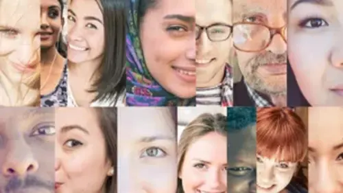 A Collage of Different Faces