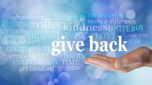 Open Hand with words Give Back