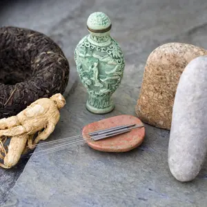 Traditional asian health items for Kampo Medicine