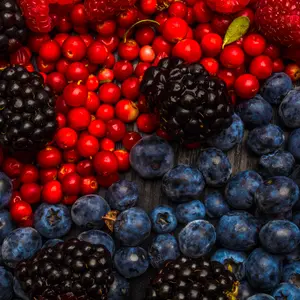 different berries rich in Resveratrol