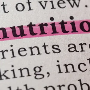 Dictionary definition of the word malnutrition. including key descriptive words.