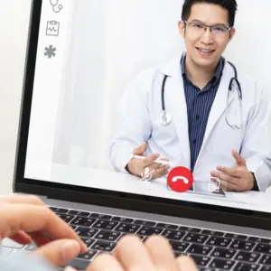 doctor video conference call online