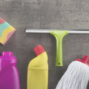 Cleaning products.