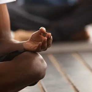 people practicing yoga lesson