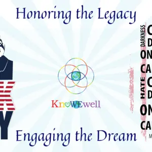 MLK - Honoring the Legacy, Engaging the Dream MLK image and inspiring quote