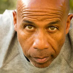 Portrait of a mature fit African American man.