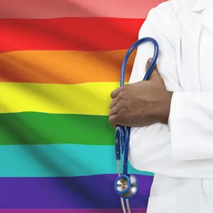 Concept of national healthcare system - LGBT- Lesbian, gay, bisexual and transgender people