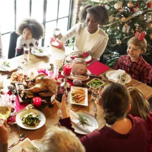 Family Together Christmas Celebration 