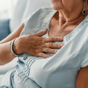 Woman in heart failure