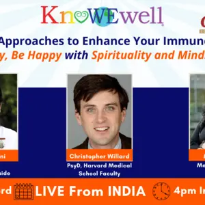 Global Healing Approaches KnoWEwell Webinar series banner
