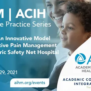 AIHM Integrative Pain Management Webinar Banner