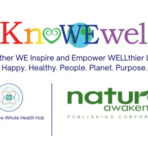 KnoWEwell and Natural Awakenings Logo KnoWEwell and Natural Awakenings Logo