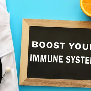 Concept image of boost the immune system