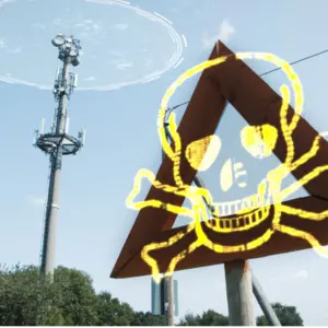 Dangerous EMF Radiation Communication Tower