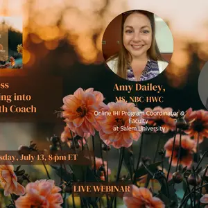 Banner: Health & Wellness Coaching: Tapping into Your Inner Health Coach