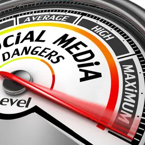 Social media dangers level to maximum modern conceptual meter