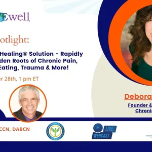 Banner: Provider Spotlight: The HighSpeed Healing® Solution - Rapidly Release the Hidden Roots of Chronic Pain, Anxiety, Binge-Eating, Trauma & More!