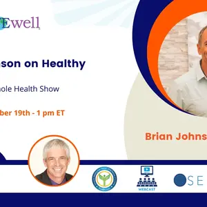 Banner:  Brian Johnson on Healthy Homes : Regenerative Whole Health Show