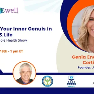 Banner: Unlocking Your Inner Genius in Parenting & Life: Regenerative Whole Health Show