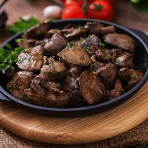 Beef liver dish