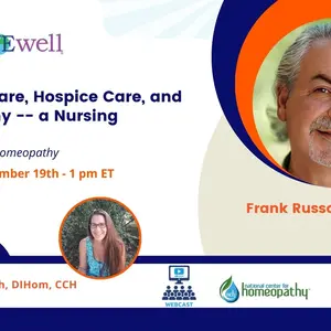 Banner: Palliative Care, Hospice Care, and Homeopathy -- a Nursing Perspective: Healing Through Homeopathy